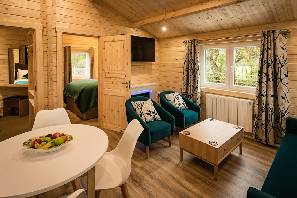 Spacious Log Cabin Inside